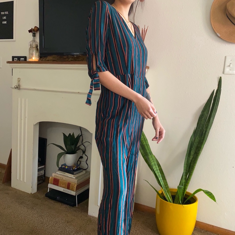 Wild Fable Pinstripe Jumpsuit